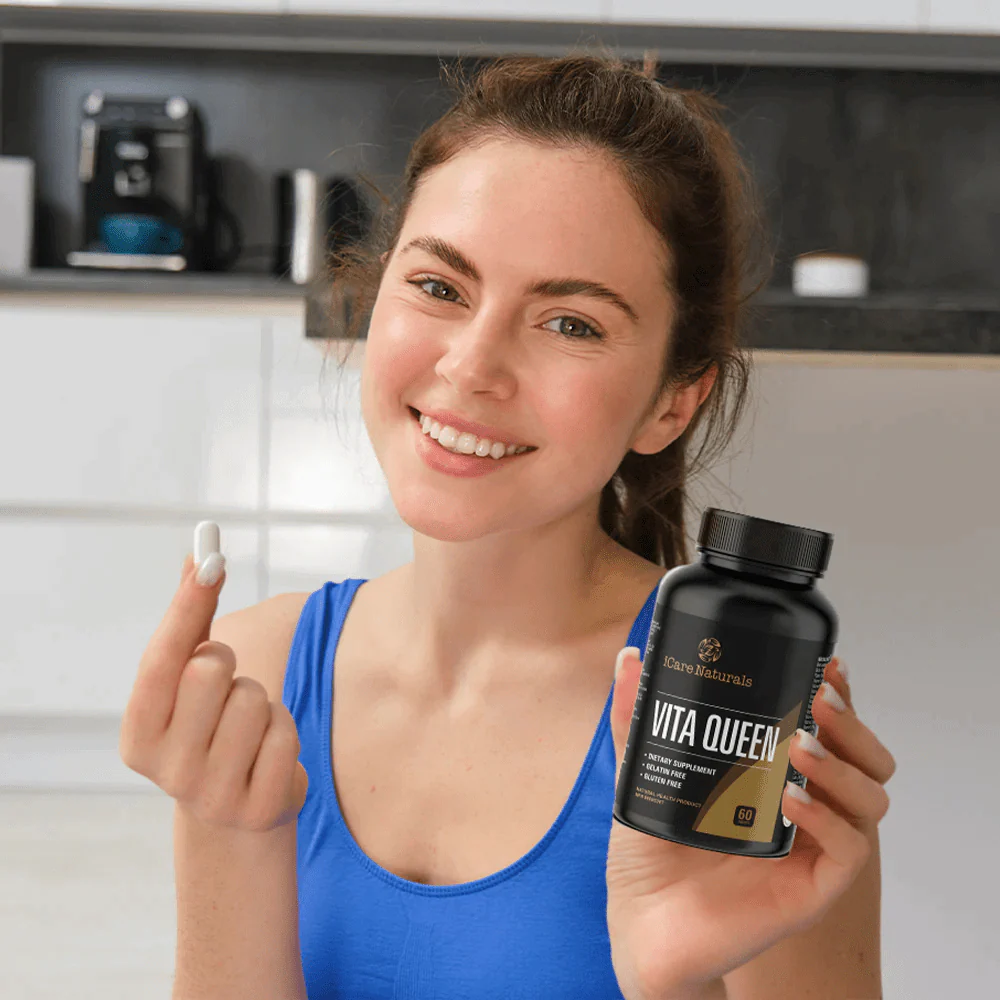 Vita Queen - Women's Multivitamin - Helps Build Immune System - Halal, Vegetarian Friendly, Gluten-Free - Image 6